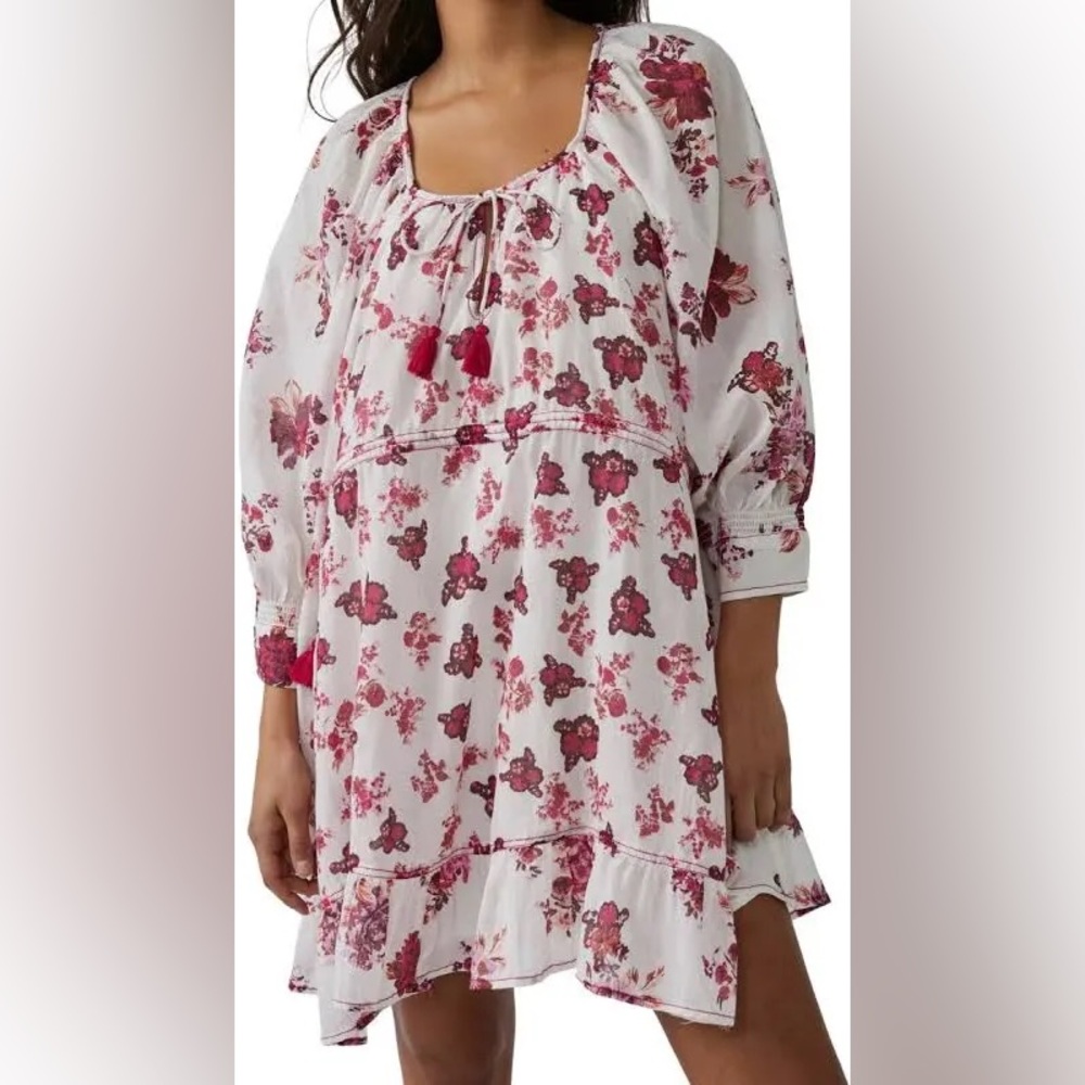 Free people Camilla floral mini dress